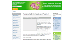 Desktop Screenshot of brainhealthandpuzzles.com